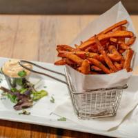 Sweet Potato Fries · Spicy mayo.