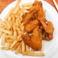 Fried Chicken Wings (4) · 