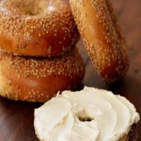 Tofu Plain Cream Cheese · On your choice of bagel or roll.
