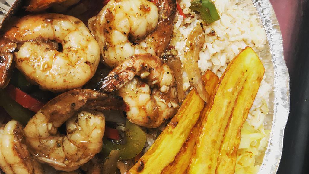 Jerk Shrimp · Marinated in jerk sauce and cooked to perfection.