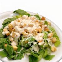 Caesar Salad · Romaine lettuce, croutons, parmesan cheese and caesar dressing.