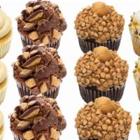 Nut Lovers · Peanut Butter Cup, Peanut Butter Cookie Dough, Peanut Butter Delight and Carrot Cake with Wa...