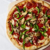 Special Pizza · Pepperoni, sausage, mushroom, peppers, and onions.