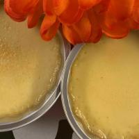 Flan (Gf) · Authentic Mexican Flan. Contains eggs, milk and sugar.