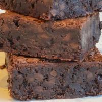 Chocolate Chocolate Brownie · Chewy and rich chocolate chip brownies.