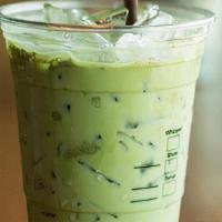 Iced Matcha Latte · Iced Matcha green tea with milk