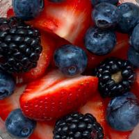 Fresh Berries · Strawberries, Blueberries, Blackberries,