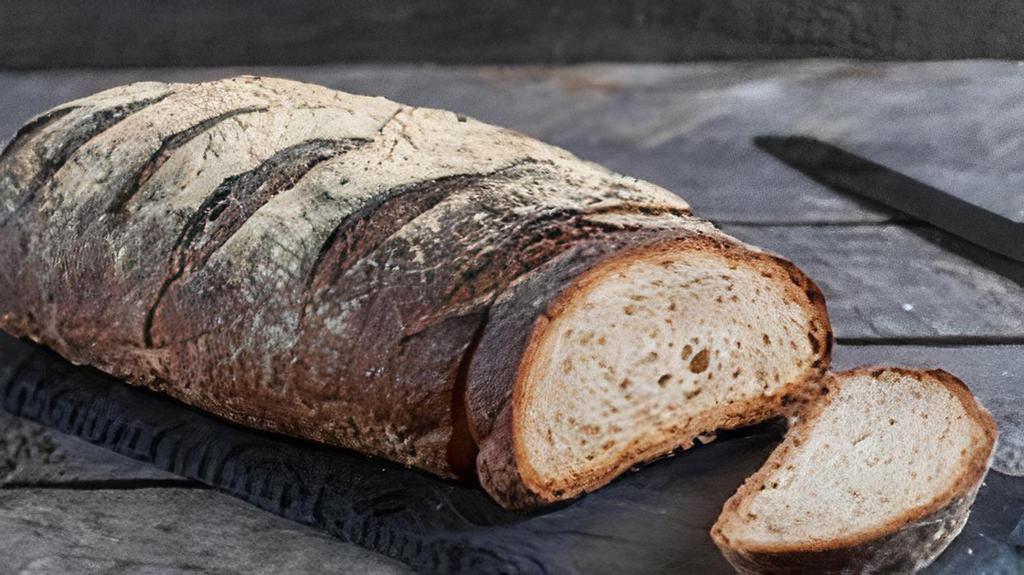 Levain Petite Loaf · Made with 100% natural starter, New York State Wheat, and a long fermentation this bread makes for a crusty table bread