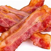 Bacon · Crispy, meaty bacon.