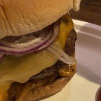 Exotic Double Cheeseburger · Customer's favorite! Classic double cheeseburger with two sizzling sirloin patties and melte...
