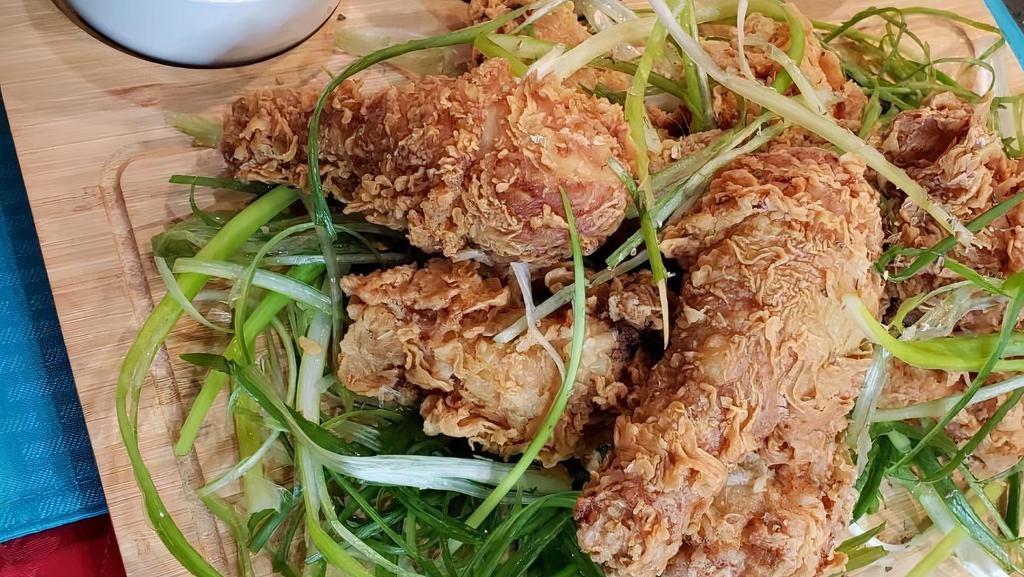 Padak- Regular · Boneless Chicken with Scallion Salad