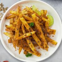 Cajun Fries · Deep fried crispy cajun potato fries.