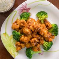 General Tso'S Chicken Special · Spicy. With white rice.