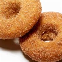 Gf Cinnamon Sugar Donuts · Ingredients: Organic evaporated cane sugar, brown rice flour, butter, eggs, non-gmo canola o...