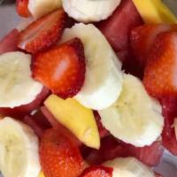 Banana Split · Vanilla, chocolate, strawberry, walnuts, whipped cream, cherry.
