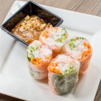 Summer Rolls (2) · Served with peanut dipping dressing.