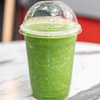 Green Machine · Kale, spinach, parsley, lime.
