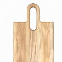 Small Halikko Cutting & Serving Board In Ash · Solid ash wood with a food-safe oil treatment. W 6.7