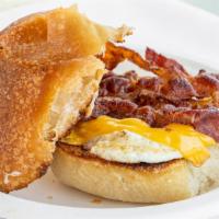 Breakfast Sandwich · Bacon, sausage, ham or bologna.