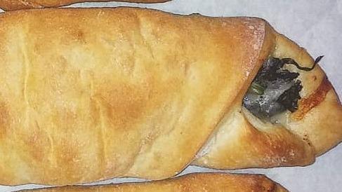 Spinach Cheese Roll · Vegetarian.