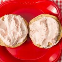 Bagel With Flavored Spread · 
