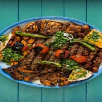 Tandoori Mixed Grill · a mix of several different kebabs varying in taste and texture