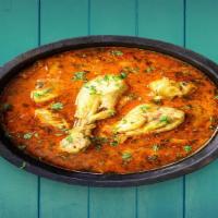 Achari Chicken · combination of spices for a warm, rich, pickle-flavored curry with smokey aromas.