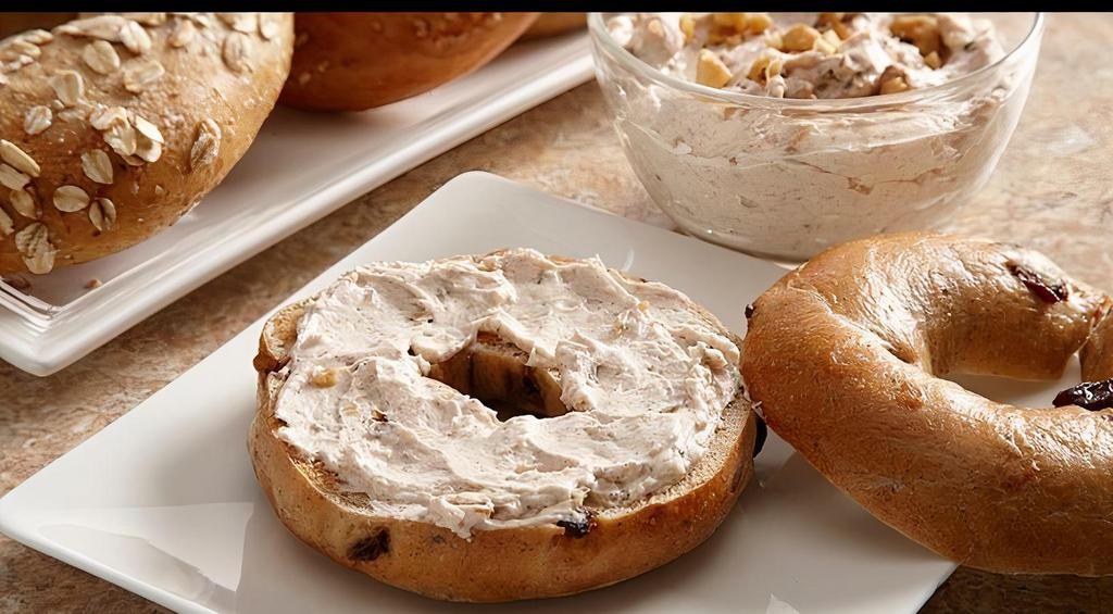 Bagel With Cream Cheese · Try our fresh bagels with our home made soft whipped cream cheese.