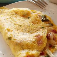 Meat & Cheese Omelette · Choice of Taylor ham, bacon or sausage.