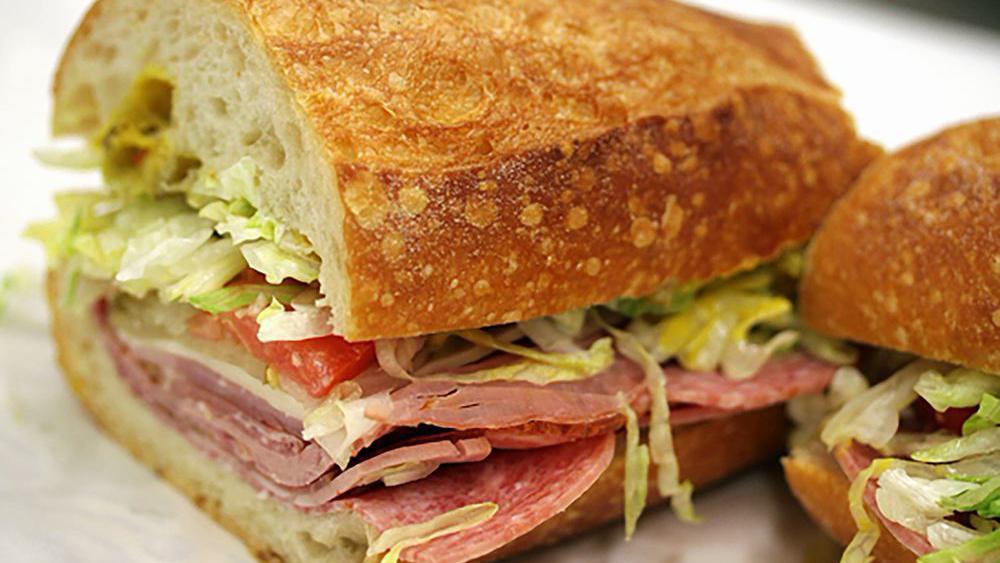 Italian Sub · Served with ham, salami and provolone.