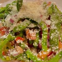 Nopal Ensalada · Cactus, Radish, Onion, Lime Juice, Cilantro,  Cotija Cheese, In-House Pickled Jalapenos