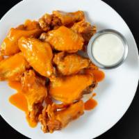 Wings · Served with celery, bleu cheese or ranch.