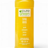 Soul Kick, Cold Pressed Juice (High In Vitamin C) · Apple, pineapple, lemon and ginger.

The Soul Kick cold pressed juice is a great transition ...