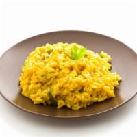 Lemon Rice Bowl · Rich rice tossed with tangy flavors and seasonings from the Southern part of India.