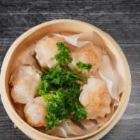 Shumai · Steamed shrimp dumplings