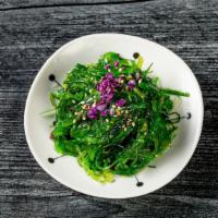Seaweed Salad · Seasoned seaweed.