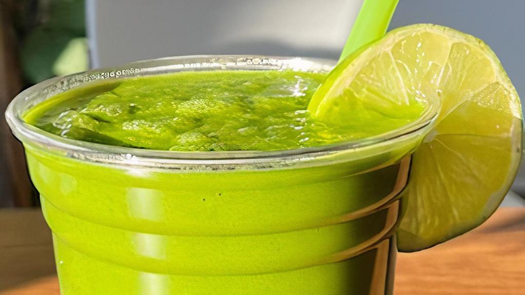 Soulmate · Spinach, pineapple, apple, lime, avocado.