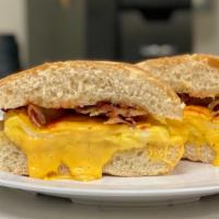 Breakfast Sandwiches · All egg sandwiches made with two eggs with a choice of roll or wrap.
