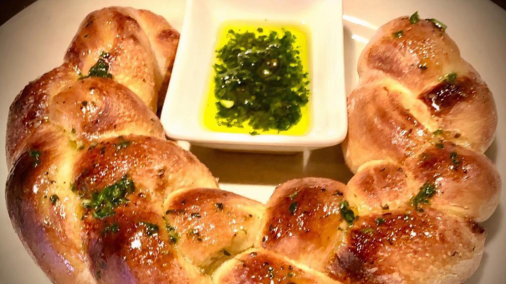 Ponytail Bread · Bettola's Freshly Baked Bread in Brick Oven w/ Chimichurri