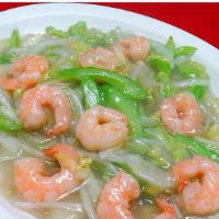 Shrimp Chow Mein · Not noodles.