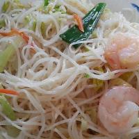 Shrimp Chow Mai Fun Or Chow Fun · 