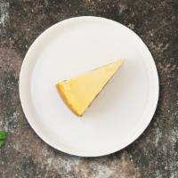 Ny Original Cheesecake · Original New York cheesecake is decadently rich in taste, but fluffy in texture. It is also ...