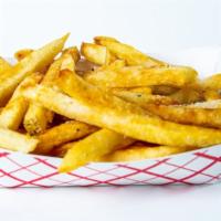 Original · Salt and Pepper Hand Cut Fries. We Fry in 100% Peanut Oil.