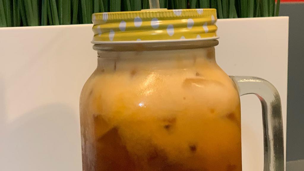 Thai Iced Coffee · Sweetened Iced Coffee (contains dairy)