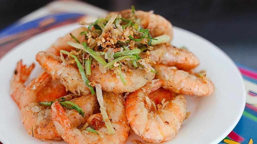 Whole Shrimp W. Salt And Pepper · Spicy.