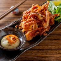 Gesso Calamari · Japanese fried squid legs calamari
