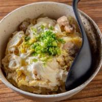 Oyako Don · Oyakodon is a traditional japanese rice bowl topped with simmered chicken and egg.