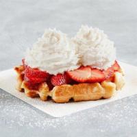 World'S Fair Wafel · Fresh strawberries & whipped cream. The classic from the 1964 Worlds' Fair.