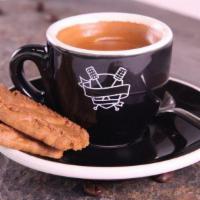 Macchiato · Espresso with small amount of steamed milk