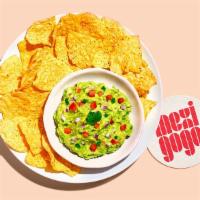 Guacamole & Chips · Guacamole, tortillla chips.